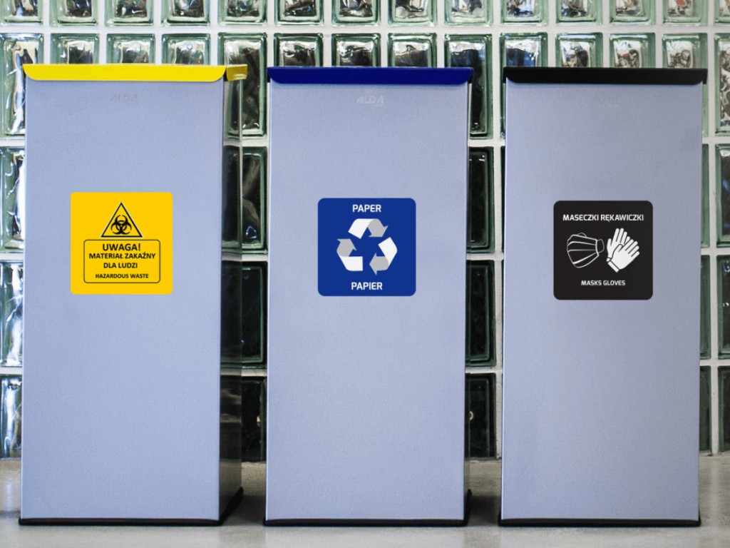 Kosze na śmieci do segregacji - jak należy segregować trudne śmieci?
